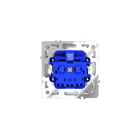 Розетка встраиваемая Voltum S70 с заземлением 16А, (белый глянцевый)