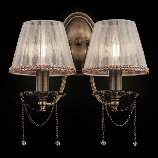 Бра 2*E14 40Вт Латунь IP20 Rapsodi RC305-WL-02-R Maytoni