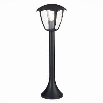 Светильник уличный наземный Черный/Черный, Прозрачный E27 1*40Вт SL081.405.01 ST LUCE