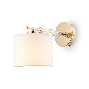 Настенный светильник (бра) 1*E27 60Вт Золото IP20 Pipe FR5386WL-01G Freya