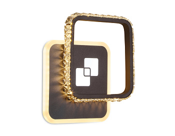 Настенный светодиодный светильник FA232 CF кофе LED 4200K/4200K/6400K 30W 210*210*50 Ambrella Light