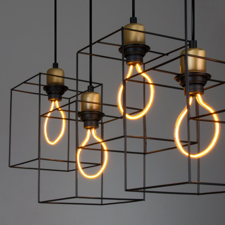 Филаментная светодиодная лампа E27 4Вт 2400К Art filament (a043991) Elektrostandard