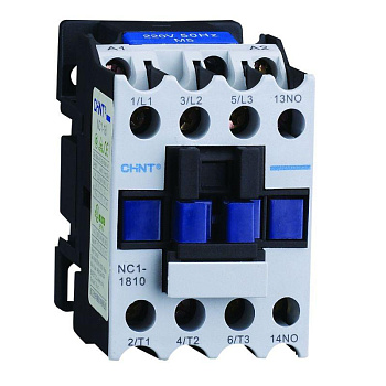 Контактор NC1-1801Z 18А DC110В 1НЗ (R) CHINT