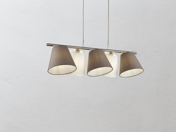 Подвесной светильник 5*E14 40Вт Никель IP20 Tarrasa MOD009PL-05N Maytoni