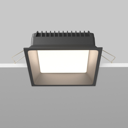 Встраиваемый светильник LED 18Вт Черный IP44 Downlight DL056-18W3-4-6K-B Technical Maytoni