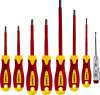 Набор: Отвертки SL 3, 5, 6 / PH 1, 2 / PZ 1, 2, тестер 100-250 В, "Профессионал" 25268, в кейсе, 8 предметов ЗУБР