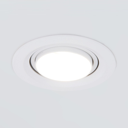 Встраиваемый светодиодный светильник с регулировкой угла освещения 15Вт 4200К белый IP20 (a052463) Elektrostandard