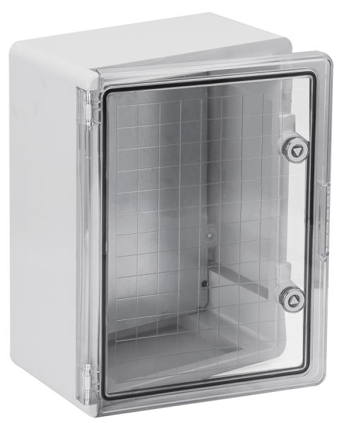 Щит пластиковый ЩМПп 400х300х170мм прозрачная дверь УХЛ1 IP65 IEK