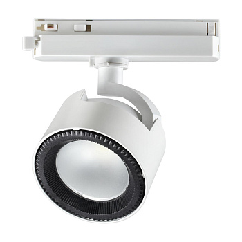 Св-к трековый однофазный IP20 LED 4000K 30W 220-240V PIRUM белый NOVOTECH