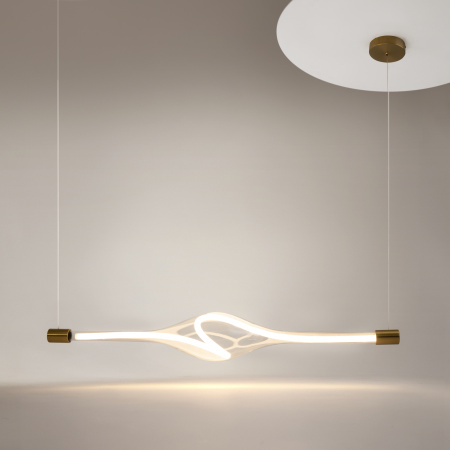 Подвесной светильник LED 23Вт Латунь IP20 Loop MOD290PL-L23BS3K Maytoni