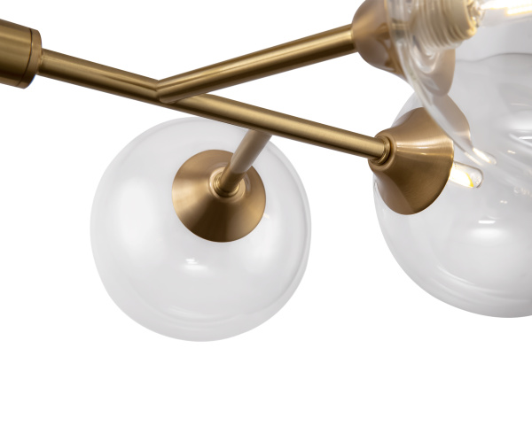 Люстра 6*G9 40Вт Латунь IP20 Maddison FR5115PL-06BZ1 Freya