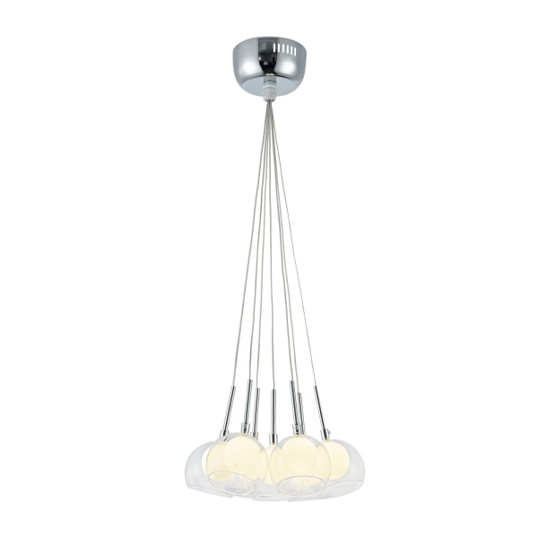 Подвесной светильник 7*G4 20Вт Хром IP20 Carmela FR5175-PL-07-CH Freya