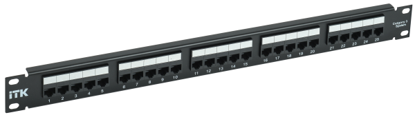 ITK 1U телефонная патч-панель кат.3 25 портов 110 (IDC)