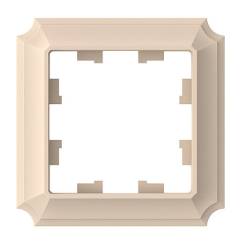 ATLASDESIGN ANTIQUE 1-постовая рамка, песочный Systeme Electric