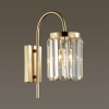 Бра E14 1*40W VASSA золотой/хрусталь ODEON LIGHT