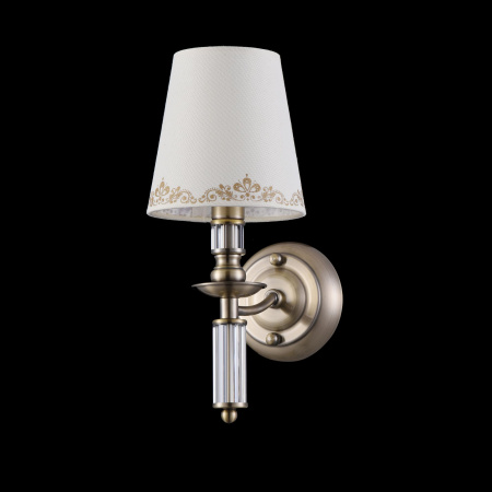 Настенный светильник (бра) 1*E14 40Вт Латунь IP20 Ksenia FR2539WL-01BS Freya