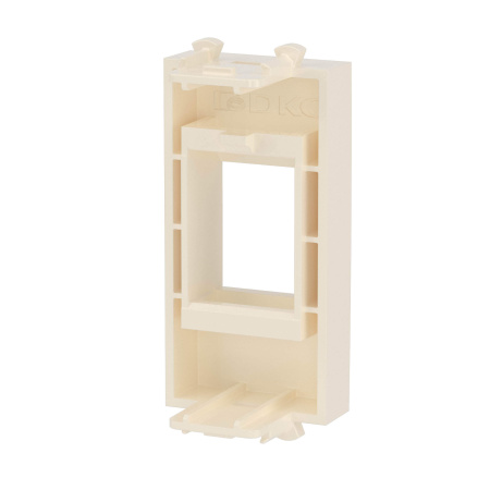 Адаптер без шторки для Keystone, "Avanti", "Ванильная дымка", 1 модуль DKC