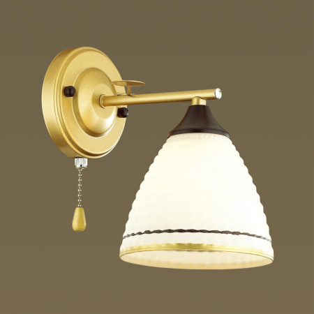 Бра E27 60W 220V BECKY матовое золото,черный,белый LUMION