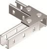 Пластина соединительная L-обр., длина 90х90 мм, 3отв., горячеоцинкованная DKC