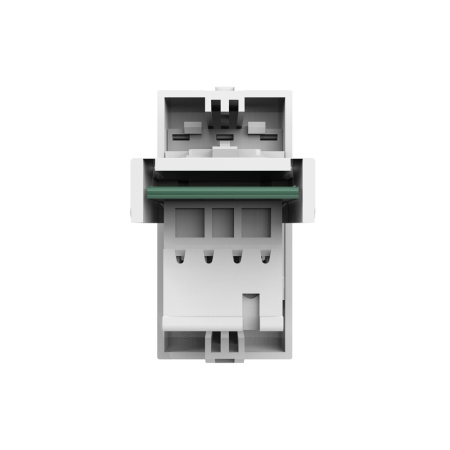 Телефонная розетка серая (механизм) Livolo