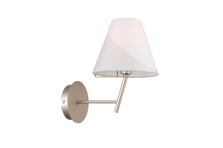 Настенный светильник (бра) 1*E14 40Вт Серебро IP20 Vanessa FR5084WL-01G Freya