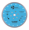 Диск алмазный отрезной 230*м14 Турбо с фланцем hot press FHQ456 Trio-Diamond