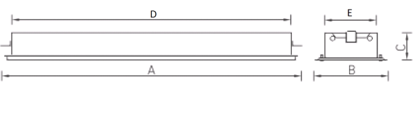 Светильник ALD UNI LED 1200 30Вт 4000К IP54 СТ 1050000020