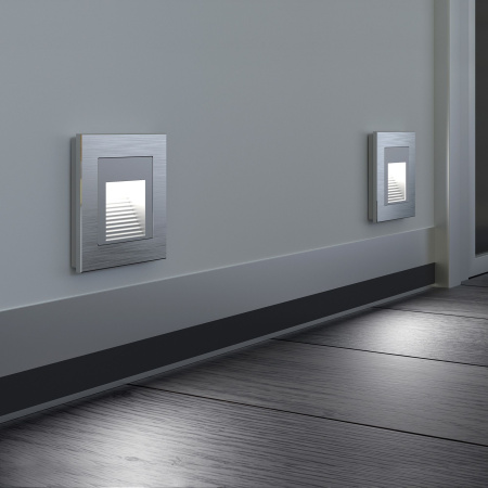 Встраиваемая LED подсветка (серебряный) B СУ IP20 Werkel