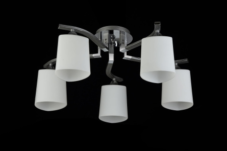 Потолочный светильник 5*E14 40Вт Хром IP20 Sol FR5454CL-05CH Freya