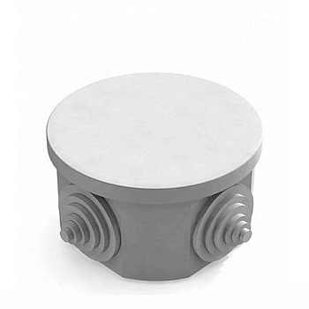 Коробка распаячная для наружнего монтажа, 4 гермоввода, 75х40мм, IP44 CHINT