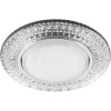 Светильник встр. с белой LED подсветкой Feron CD4020 потолочный GX53 без лампы прозрачный