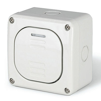 Выключатель однополюсный, одноклавишный, настенный DKC