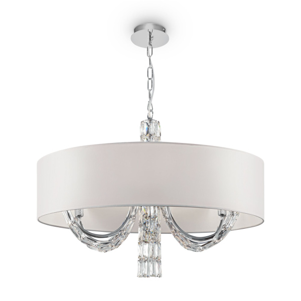 Подвесной светильник 6*E14 40Вт Хром IP20 Talento DIA008PL-06CH Maytoni