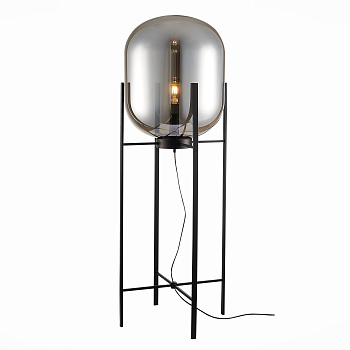 Торшер Черный/Дымчатый E27 1*40Вт (из 2-х коробок) SL1050.725.01 ST LUCE
