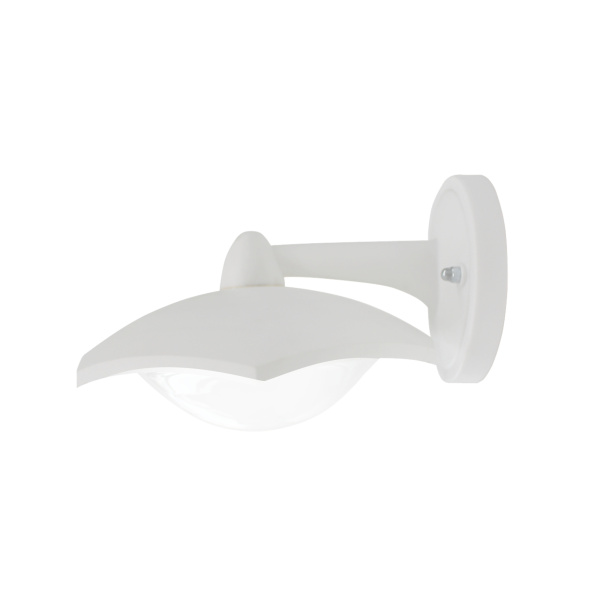 11-204 Св-к садово-парковый, светод-й, наст-й вниз, «Дели 5», 8Вт, 6-ти гран., 720Лм, 6500К, бел APEYRON