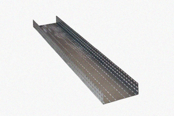 Лоток перфорированный ЛМ 150х50х3000 УТ1,5, оцинкованный лист S1,5