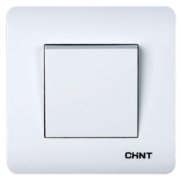 Выключатель 1-клавишный проходной 10А 250В CHINT