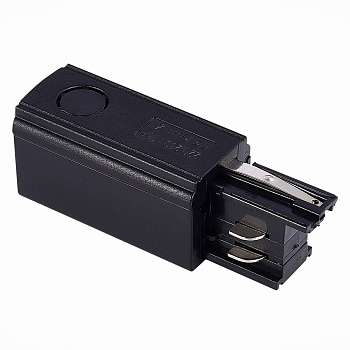 Правый Токоподвод для трехфазного шинопровода Черный ST030.409.10R ST LUCE