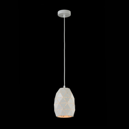 Подвесной светильник 1*E27 60Вт Белый IP20 Louvre MOD199-PL-03-W Maytoni