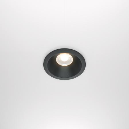 Встраиваемый светильник LED 12Вт Черный IP65 Downlight DL034-L12W3K-D-B Technical Maytoni