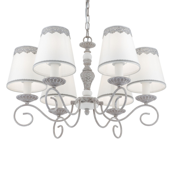 Люстра 6*E14 40Вт Серый IP20 Bouquet ARM023-06-S Maytoni