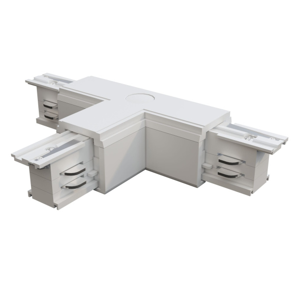 Коннектор Т-образный левый Пластик Белый TRA005CT-31W-L Technical