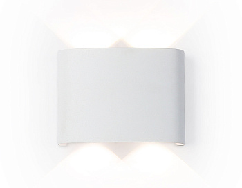 Светильник светодиодный уличный настенный архитектурный ST4451/4 WH белый IP65 LED 4200K 4W 106*80*37 Ambrella Light