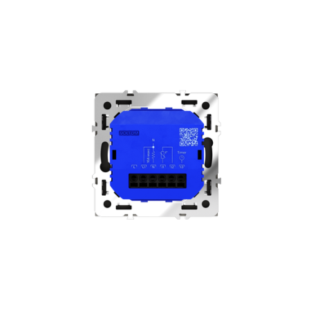 Терморегулятор электронный Voltum S70 с индикацией и датчиком, для теплого пола, (кашемир)