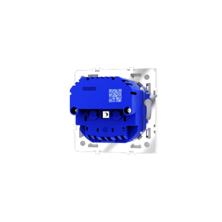 Розетка встраиваемая Voltum S70 с заземлением и защитными шторками, 16А, с USB, A+A, (белый глянцевый)