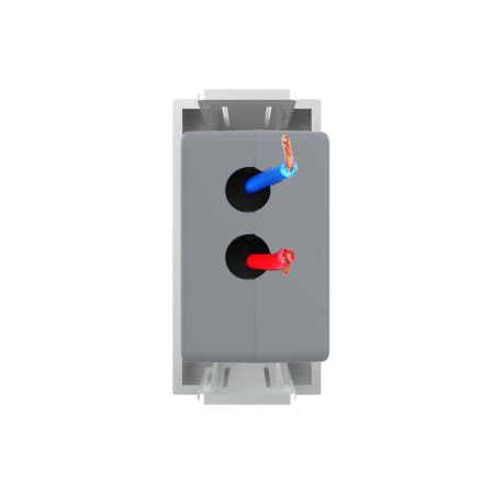 Розетка USB с блоком питания серая (механизм) Livolo