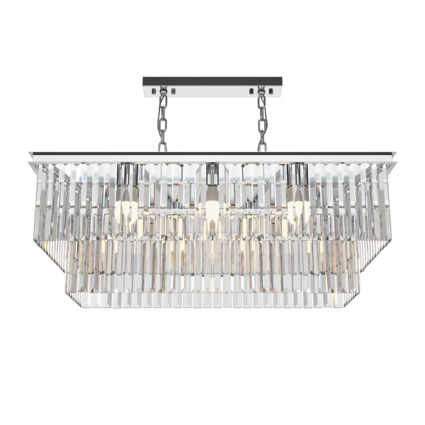 Подвесной светильник 8*E14 40Вт Хром IP20 Revero MOD085PL-08CH Maytoni