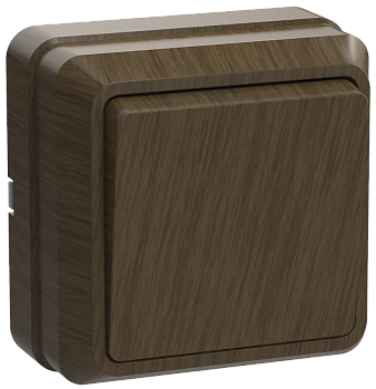 Выключатель 1-клавишный ОУ ВС20-1-0-ОД 10А ОКТАВА дуб IEK