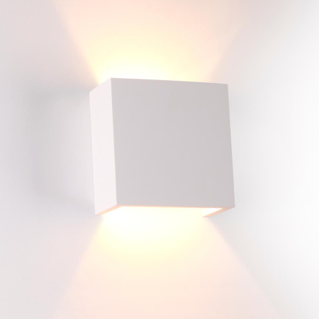 Настенный св-к G9 1*25W GIPS белый гипсовый B ODEON LIGHT