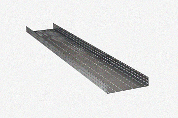 Лоток глухой ЛМГ300х150х3000 УТ1,5, оцинкованный лист S1,2